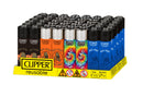 Clipper Lighters 2-Tier Zig-Zag Collection Display