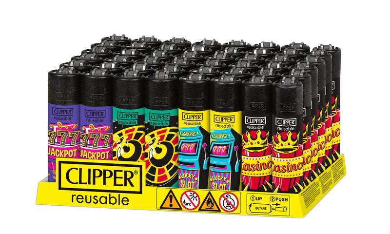 Clipper Classic Large | Printed - Casino Nights 2