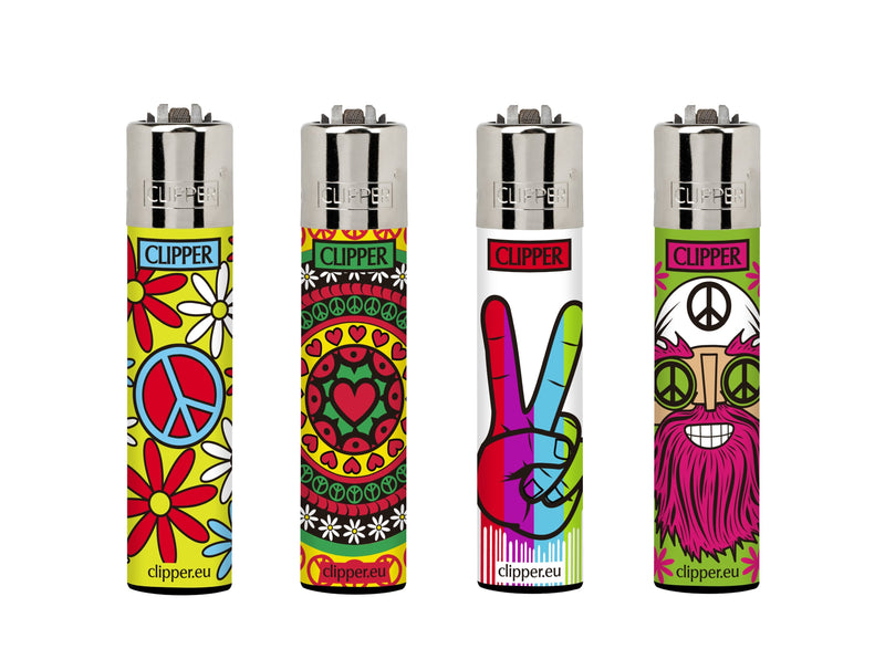 Clipper Classic Large | Printed - Hippie Design