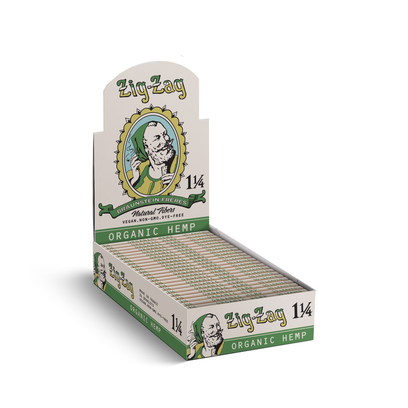 Zig-Zag 1 1/4  Organic Hemp Rolling Papers - Vintage