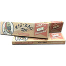 Zig-Zag Pre-Rolled Unbleached Tips