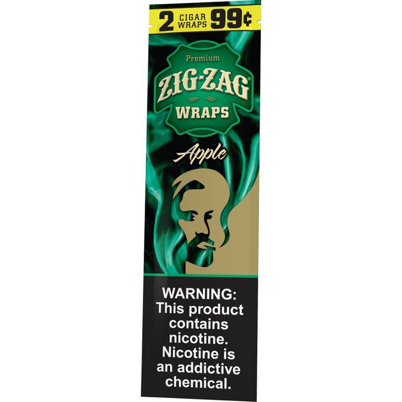 Zig-Zag Apple Cigar Wraps