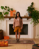 Zig-Zag Vertex Hoodie - Mocha